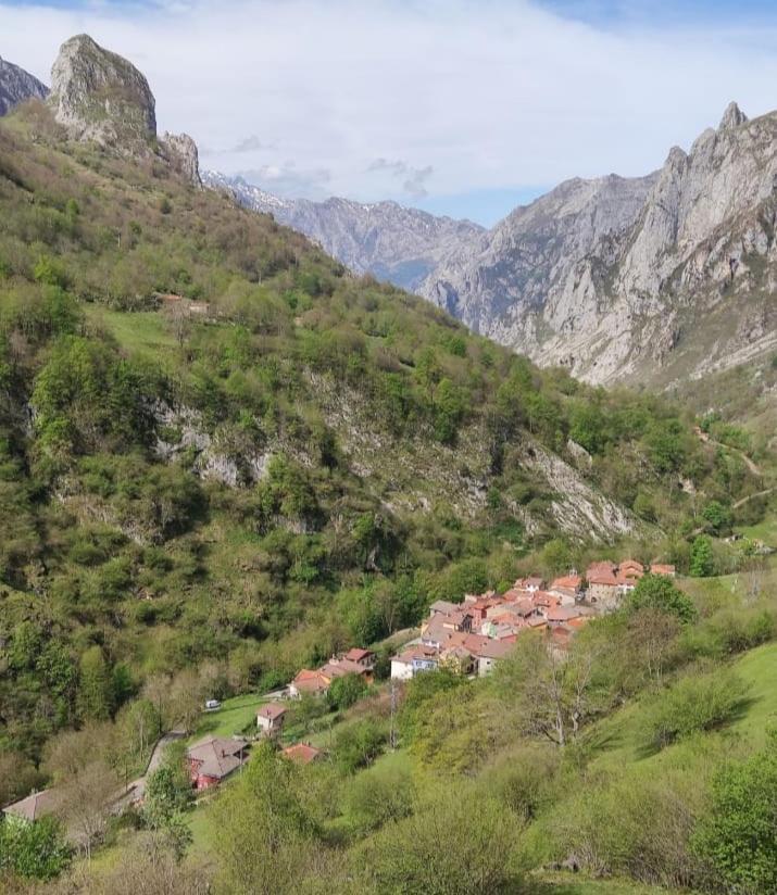 Villa La Casina De Tielve De Cabrales Dentro Del Parque Nacional Picos De Europa Extérieur photo